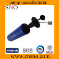 Mini hand air pump with needle for ball